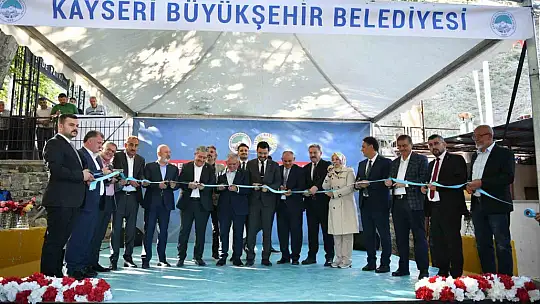 Yahyalı'da 72 milyon TL'lik Grup Yol Projesi hizmete açıldı