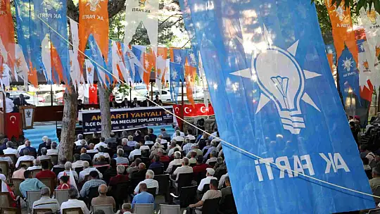 Yahyalı'da Ak Parti Teşkilatı tek yürek oldu