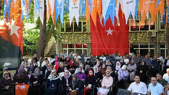 Yahyalı'da Ak Parti Teşkilatı tek yürek oldu