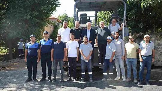 Yahyalı'da asfalt seferberliği hız kesmeden devam ediyor