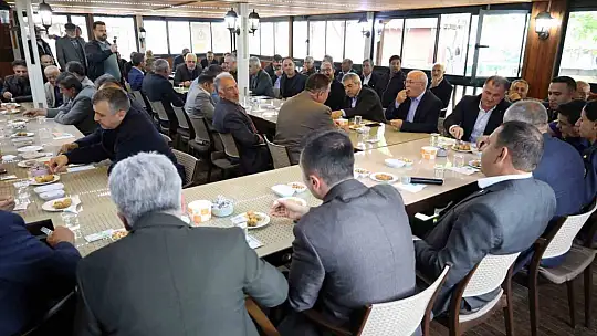 Yahyalı'da bayramlaşma töreni düzenlendi