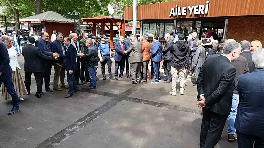 Yahyalı'da bayramlaşma töreni düzenlendi