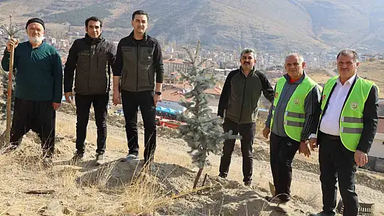 Yahyalı'da binlerce fidan toprakla buluştu