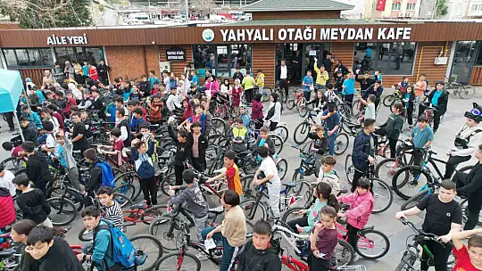 Yahyalı'da bisiklet turu düzenlendi