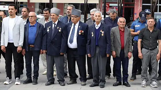 Yahyalı'da Gaziler Günü töreni düzenlendi