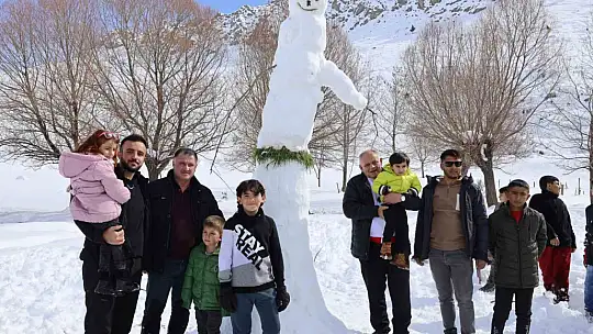 Yahyalı'da Kar Şenliği Coşkusu