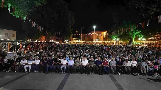 Yahyalı'da sıra gecesi coşkusu meydanlara sığmadı