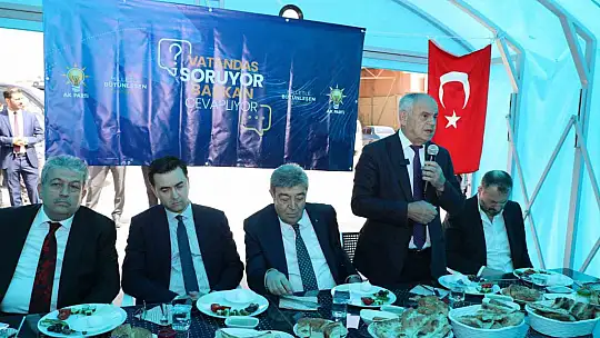Yahyalı'da vatandaş soruyor, başkan cevaplıyor