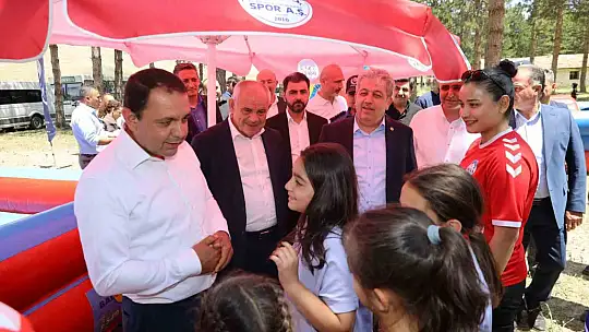 Yahyalı Gençler ERVA Spor Kulübü öğrencileri, Fidanlık AR-GE Merkezi'nde buluştu