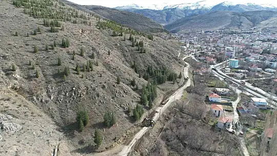 Yahyalı meydanından Develi kavşağına 5 km'lik çevre yol niteliğinde proje