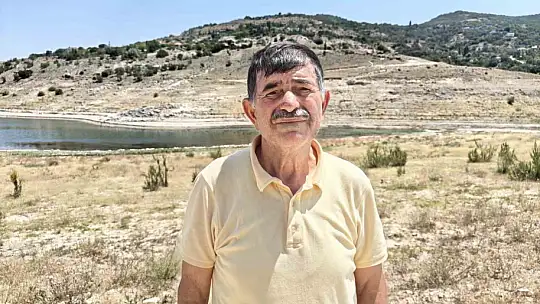 Yamula Barajı'nda sular çekildi, eski mahalle ortaya çıktı