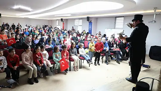 Yarıyıl etkinlikleri ile çocuklar doyasıya eğlendi