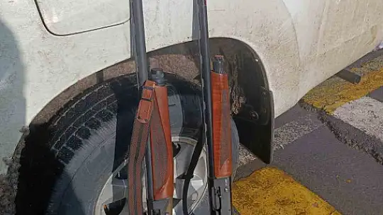 Yasa dışı av yapan 3 kişi yakalandı