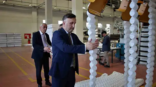 Yatak üreten öğrenciler yaylarını da kendileri üretecek