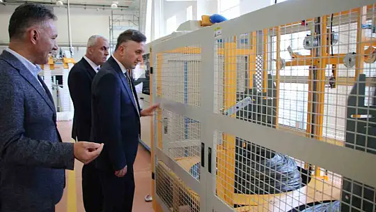 Yatak üreten öğrenciler yaylarını da kendileri üretecek
