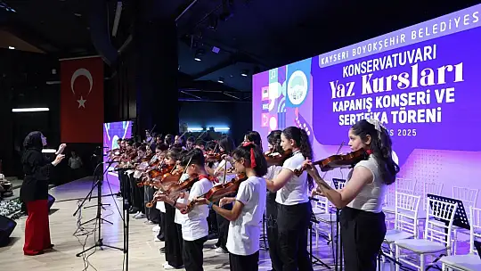 Yaz kursları tamamlandı