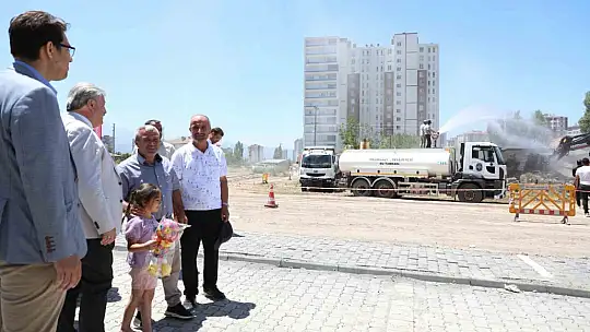 Yıldırım Beyazıt mahallesi artık daha yeşil
