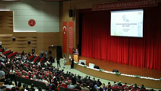 YÖK'ten Kayseri Üniversitesi'ne 'Spor Dostu Kampüs' unvanı