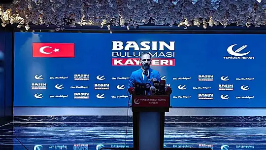 YRP Kayseri İl Başkanı Özcan: 'Partimiz Kayseri'de ana muhalefet partisi konumuna gelmiştir'