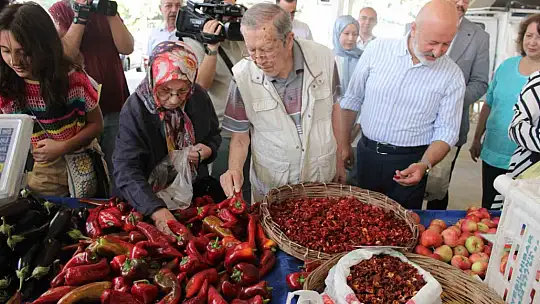 Yüzde 100 Ekolojik Pazar açıldı