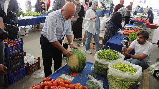 Yüzde 100 Ekolojik Pazar açıldı