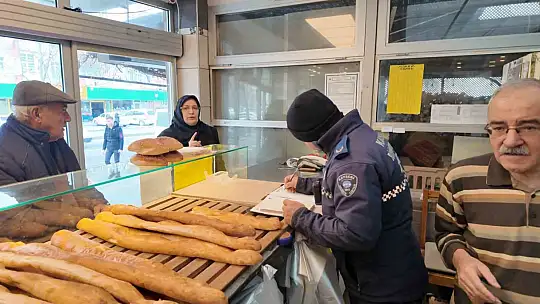 Zabıta ekiplerinden fırın, pazar ve market denetimi