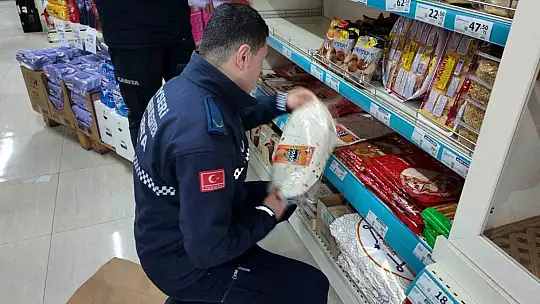 Zabıta ekiplerinden fırın, pazar ve market denetimi