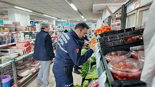 Zabıta ekiplerinden fırın, pazar ve market denetimi