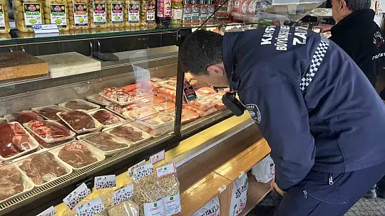 Zabıta, Ramazan denetimlerine kasaplarda devam etti