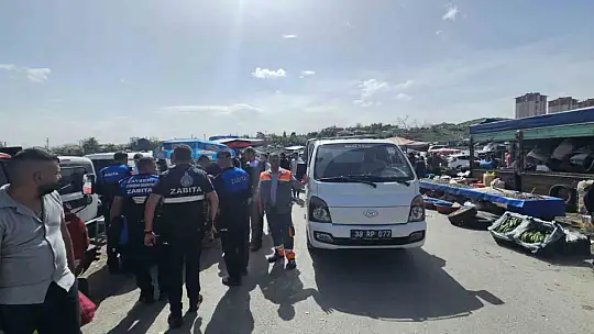 Zabıtadan Bitpazarı'na sıkı denetim