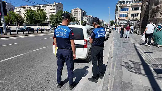 Zabıtadan çevre duyarlılığı çalışması