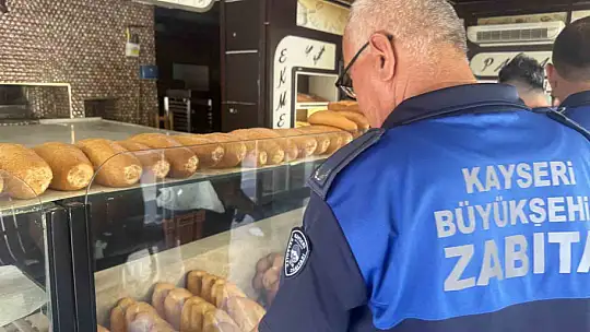 Zabıtadan işletmelere gramaj ve kalite kontrolü