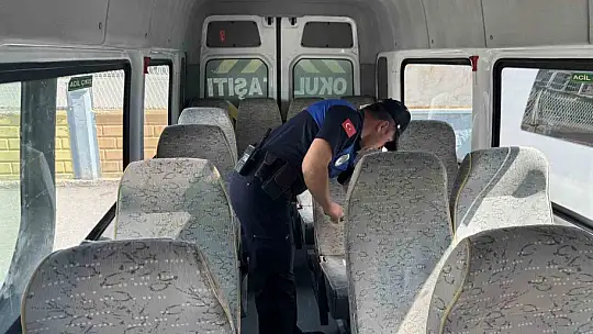 Zabıtadan okul servislerine denetim