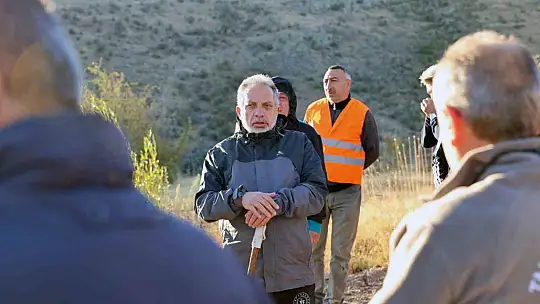 Zincidere Göleti üstü yürüyüş parkurunda ilk adımlar atıldı