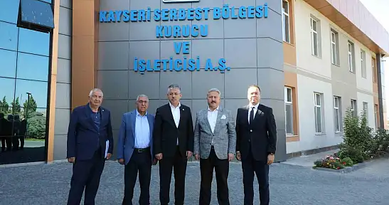 AK Partili Çopuroğlu'ndan Kayseri Serbest Bölge'ye ziyaret
