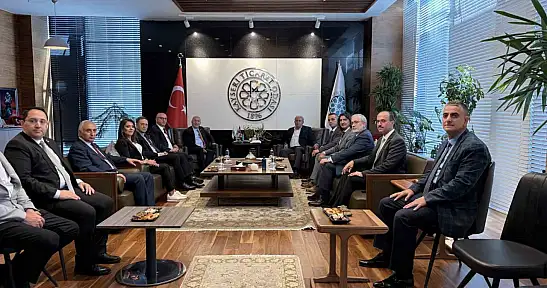 Ümit Özdağ'dan KAYSO ve KTO'ya ziyaret