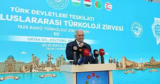 Yıldırım'dan 'yeni Türk dünyası alfabesi' açıklaması