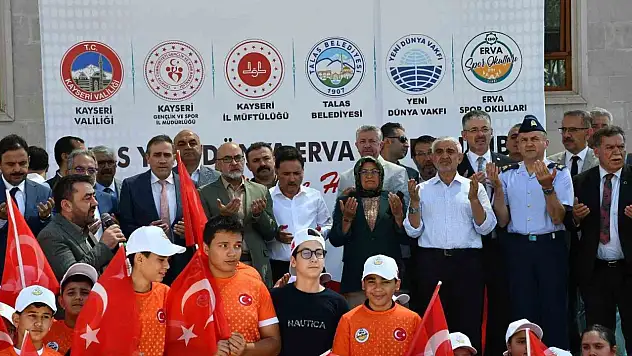 73. ERVA Spor Okulu açıldı