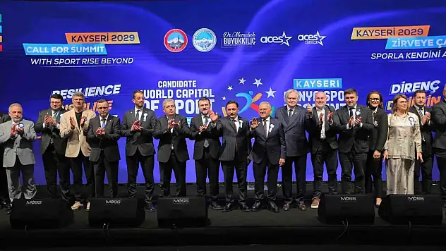 ACES Yönetim Kurulu Başkanı Lupatelli: '2029 Dünya Spor Başkenti yüzde 99.5 Kayseri olacak'
