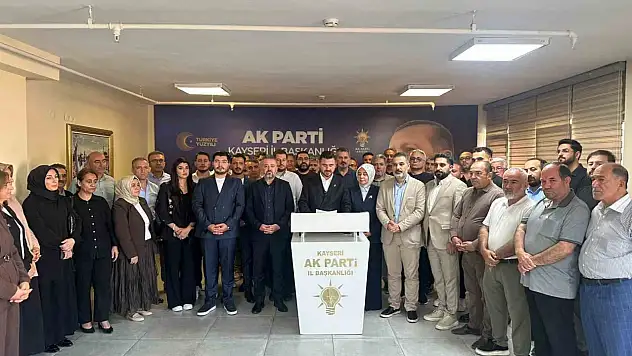 AK Parti Kayseri İl Başkanı Okandan: 'Milletimizle çeyrek asır, Türkiye geleceğe hazır'