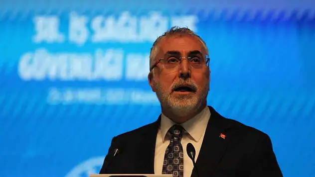 Bakan Işıkhan: 'Tek bir çalışanımızın dahi mesleği sebebiyle hayatını kaybetmediği sağlıklı ve güvenli bir çalışma hayatı temel hedefimizdir'