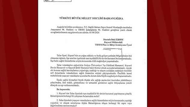 Baki Ersoy, Talas Devlet Hastanesi talebini meclis gündemine taşıdı