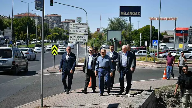 Başkan Büyükkılıç, DSİ Katlı Kavşağı proje çalışmalarını inceledi