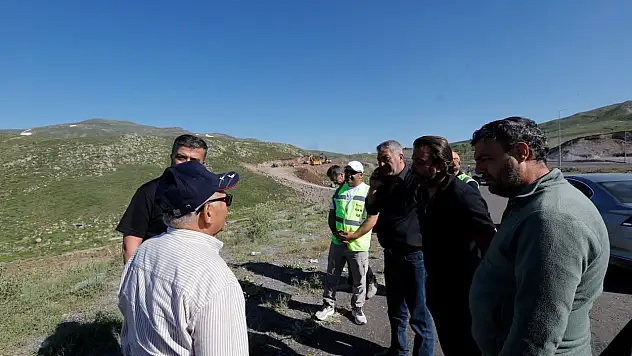 Başkan Büyükkılıç, Erciyes'e nefes olacak alternatif yol çalışmalarını inceledi