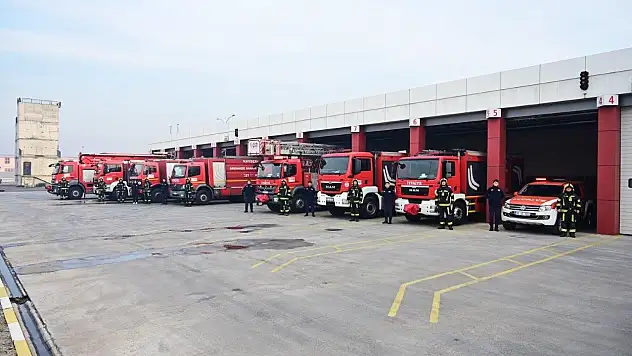 Başkan Yalçın: '2025'te çıkan yangınlarda 3 bin 550 litre köpük ve jel bazlı söndürücü kullandık'