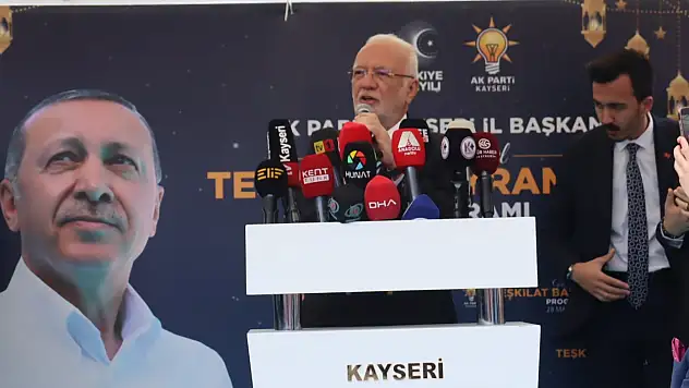 Elitaş: 'Diploma meselesini şikayet eden, Cumhuriyet Halk Partililer. Yolsuzlukları, rüşveti, şantajı şikayet edenler yine onlar'
