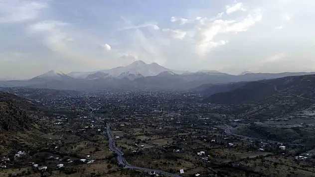 Erciyes'in eteklerinde sonbahar güzelliği