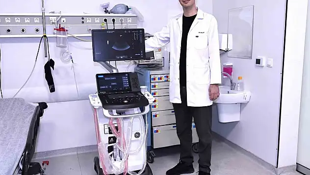 ERÜ acil servisinde yeni ultrason cihazı ile hızlı tanı konulacak