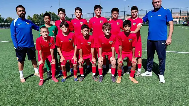 Gelişim Ligi U-14: Kayserispor: 5 - Çankaya Spor Kulübü: 0