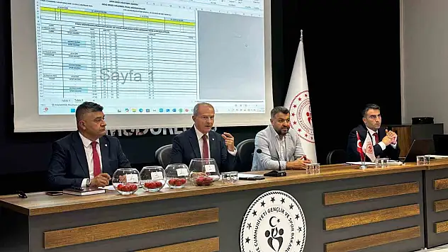 Genç Erkekler Türkiye Şampiyonası Finalleri teknik toplantısı yapıldı